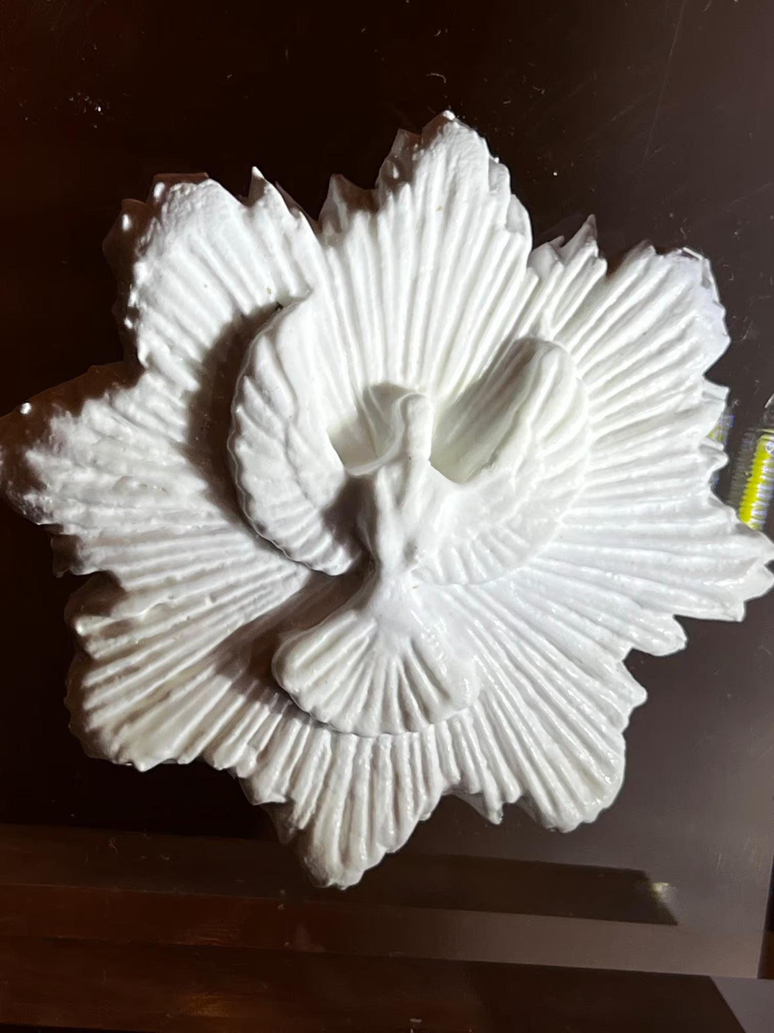 Holy Spirit Acrylic Block Art – Christian Dove Decor, Modern Faith Gift, Spiritual Desk Accent